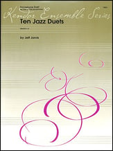 Ten Jazz Duets Saxophone Duets - 2 Eb or 2 Bb Saxophones cover